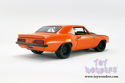 GMP/Acme - Chevrolet&reg; Camaro&reg; Hardtop Street Fighter Inferno (1969, 1/18 scale diecast model car, Orange/Black) 18906
