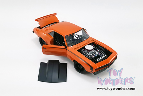 GMP/Acme - Chevrolet&reg; Camaro&reg; Hardtop Street Fighter Inferno (1969, 1/18 scale diecast model car, Orange/Black) 18906