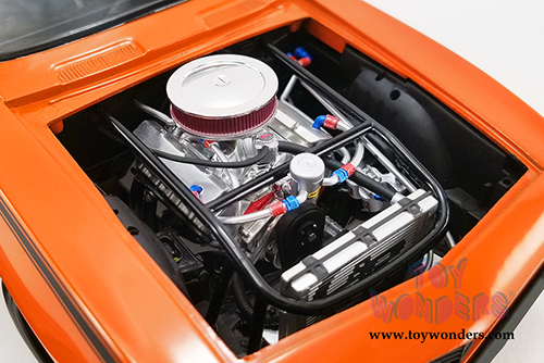 GMP/Acme - Chevrolet&reg; Camaro&reg; Hardtop Street Fighter Inferno (1969, 1/18 scale diecast model car, Orange/Black) 18906