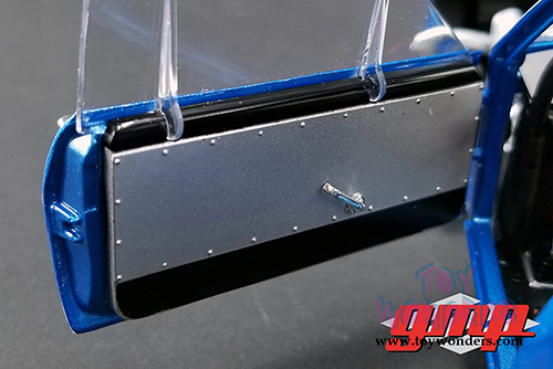 GMP - Ford Mustang Gasser - The Boss Hardtop (1969, 1/18 scale diecast model car, Blue) 18913