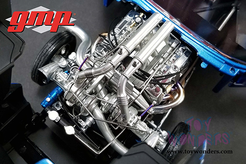 GMP - Ford Mustang Gasser - The Boss Hardtop (1969, 1/18 scale diecast model car, Blue) 18913