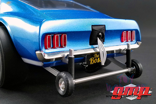 GMP - Ford Mustang Gasser - The Boss Hardtop (1969, 1/18 scale diecast model car, Blue) 18913