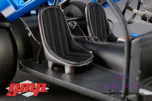 GMP - Ford Mustang Gasser - The Boss Hardtop (1969, 1/18 scale diecast model car, Blue) 18913