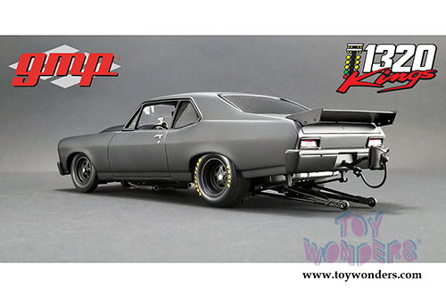 GMP - 1320 Drag Kings | Chevrolet&reg; Nova&trade; Hardtop (1969, 1/18 scale diecast model car, Black) 18915
