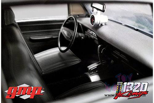 GMP - 1320 Drag Kings | Chevrolet&reg; Nova&trade; Hardtop (1969, 1/18 scale diecast model car, Black) 18915