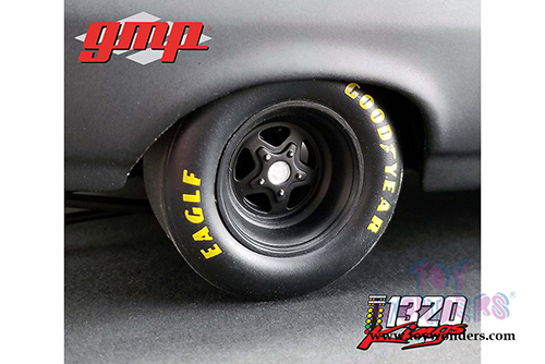 GMP - 1320 Drag Kings | Chevrolet&reg; Nova&trade; Hardtop (1969, 1/18 scale diecast model car, Black) 18915