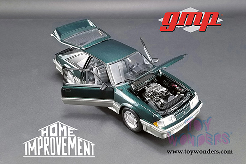 GMP - Ford Mustang Cobra Hardtop - Home Improvement (1991, 1/18 scale diecast model car, Deep Emerald Green) 18920