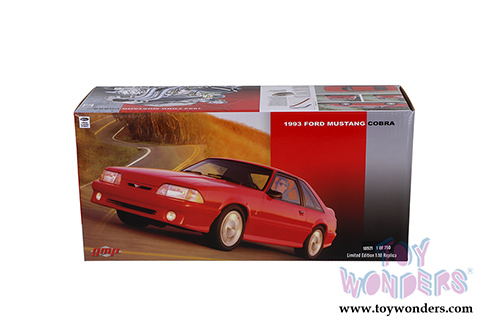 GMP - Ford Mustang Cobra Hardtop (1993, 1/18 scale diecast model car, Black) 18921
