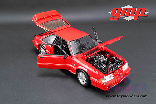 GMP - Ford Mustang Cobra Hardtop (1993, 1/18 scale diecast model car, Red) 18922
