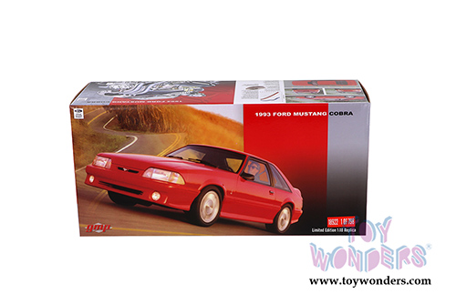GMP - Ford Mustang Cobra Hardtop (1993, 1/18 scale diecast model car, Red) 18922