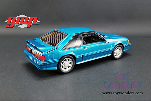 GMP - Ford Mustang Cobra Hardtop (1993, 1/18 scale diecast model car, Teal) 18923