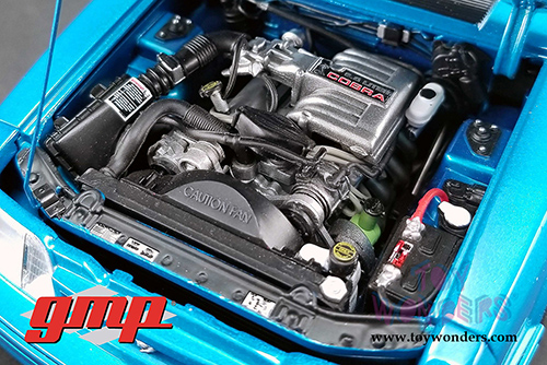 GMP - Ford Mustang Cobra Hardtop (1993, 1/18 scale diecast model car, Teal) 18923