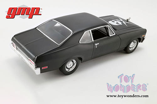 GMP - Chevrolet&reg; Nova&trade; "Death Proof" Hardtop (1971, 1/18 scale diecast model car, Matte Black) 18925