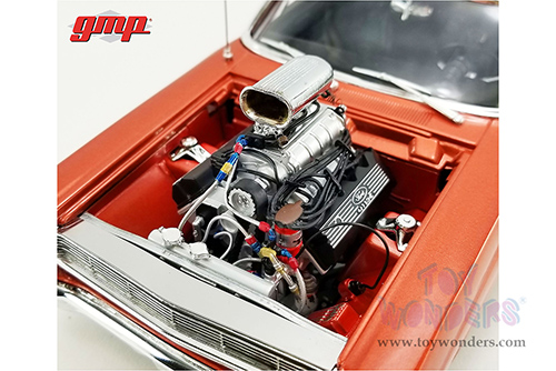 GMP - Ford Fairlane Blown 427 SOHC Street Machine (1967, 1/18 scale diecast model car, Burnt Orange) 18928