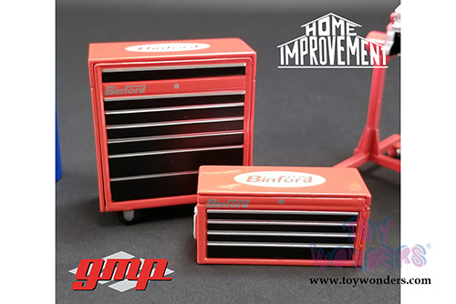 GMP - Shop Tool Set #1 - Home Improvement Binford Tools (7 pc. set, 1:18 Scale) 18938