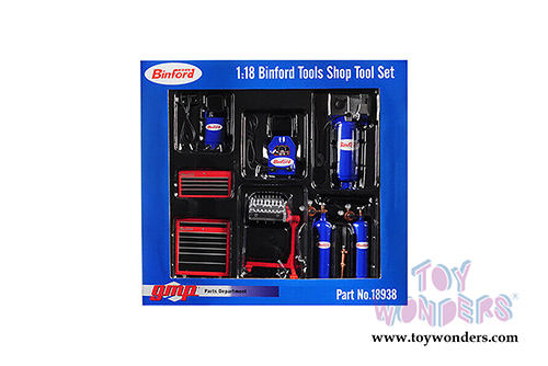 GMP - Shop Tool Set #1 - Home Improvement Binford Tools (7 pc. set, 1:18 Scale) 18938