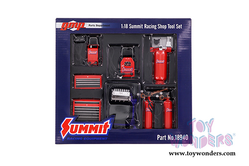GMP - Garage Shop Tool #1 - Summit Racing Equipment Tools (7 pc. set, 1:18 Scale) 18940