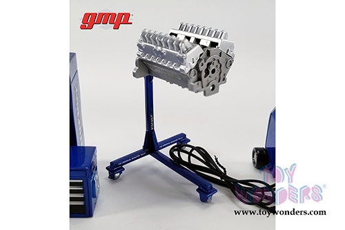 GMP - Bigfoot&reg; #1 The Original Monster Truck Shop Tool Set 1 (1:18 Scale, Blue) 18943