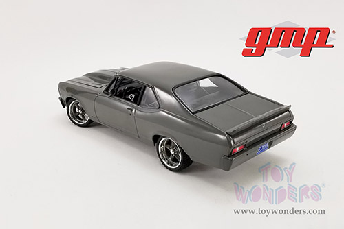 GMP - Chevrolet&reg; Nova&trade; Destroyer Street Fighter Hardtop (1970, 1/18 scale diecast model car, Dark Gray) 18957
