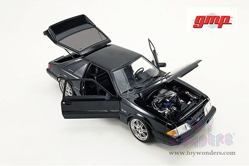 GMP - Ford Mustang 5.0 Custom (1990, 1/18 scale diecast model car, Black) 18960