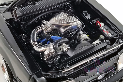 GMP - Ford Mustang 5.0 Custom (1990, 1/18 scale diecast model car, Black) 18960