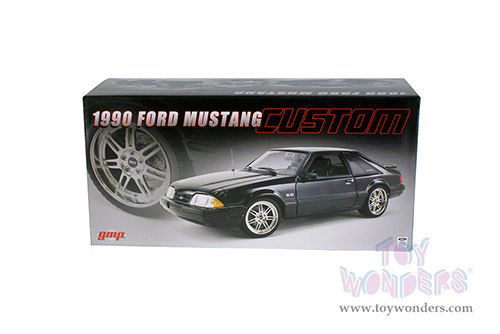 GMP - Ford Mustang 5.0 Custom (1990, 1/18 scale diecast model car, Black) 18960