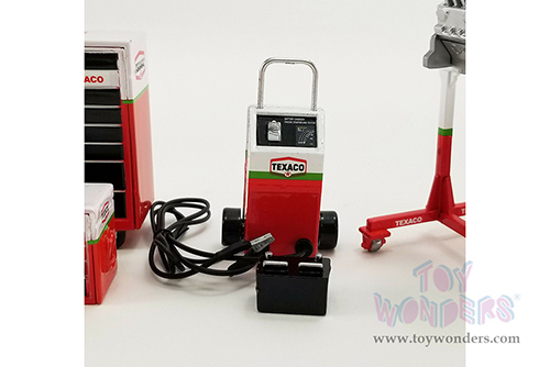 GMP - Texaco Oil Shop Tool Set #1 (6 pc. set, 1:18 Scale) 18961