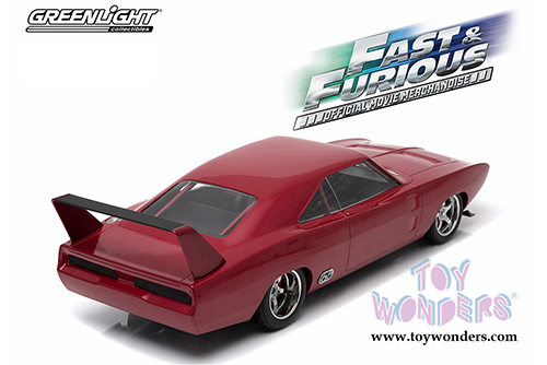Greenlight - Artisan Fast & Furious - Dodge Charger Daytona Hard Top (1969, 1/18 scale diecast model car, Red) 19003