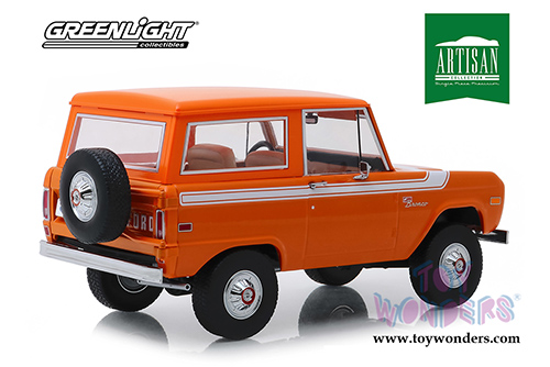 Greenlight - Artisan Ford Baja Bronco Special Decor (1977, 1/18 scale die cast model car, Orange) 19058