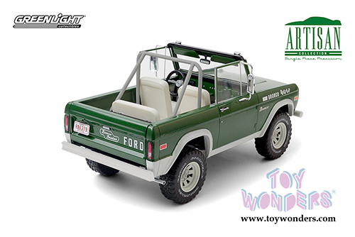 Greenlight - Artisan Ford Bronco Buster (1970, 1/18 scale die cast model car, Green) 19084