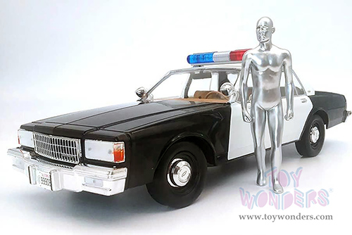 19105 Greenlight Artisan 1987 Chevrolet Caprice Metropolitan Police model diecast car