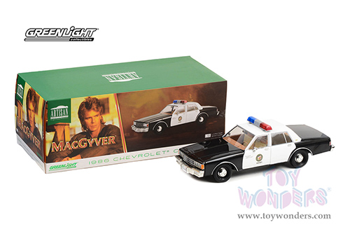 19126 Greenlight Artisan 1986 Chevrolet Caprice model diecast car