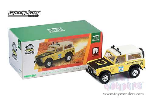 19131 Greenlight Artisan 1969 Ford Bronco model diecast car