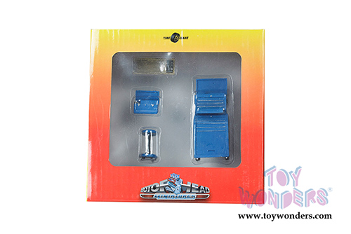 Motorhead Miniatures - Tire Brigade 4 Piece Tool Set (1/24 scale, Blue) 192