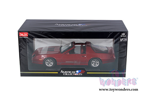 Sun Star USA - Chevy Camaro IROC-Z T-Top (1985, 1/18 scale diecast model car, Red) 1941R