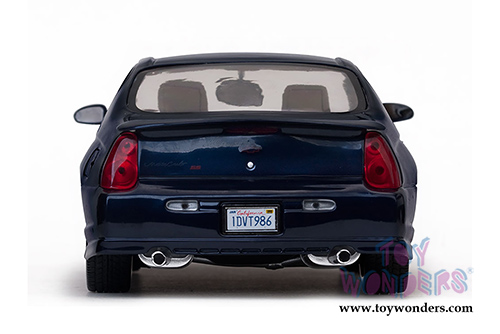 Sun Star - Chevy Monte Carlo SS Hardtop (2000, 1/18 scale diecast model car, Navy Blue) 1986BU