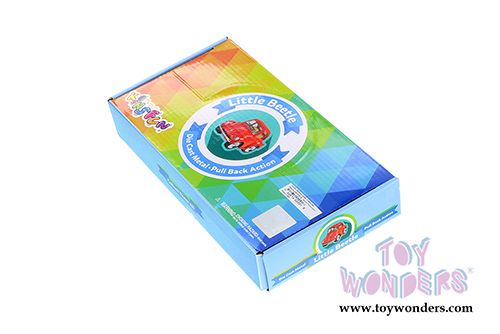 Kinsmart - Little Beetle Ladybug Key Chain (2", Scale diecast model car, Asstd.) 2001DBGK