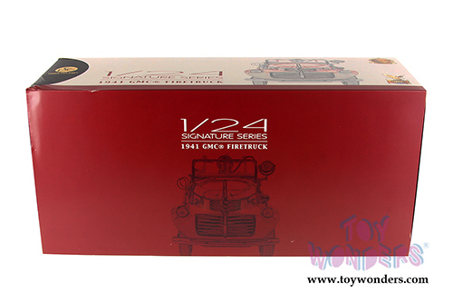 Lucky Road Signature - GMC Fire Truck (1941, 1/24 scale die cast model car) 20068R