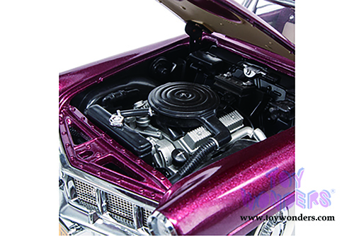 Lucky Road Signature - Lincoln Continental Mark II Hard Top (1956, 1/18 scale diecast model car, Burgundy) 20078BG