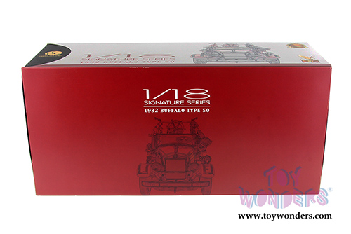Lucky Road Signature - Buffalo Type 50 Fire Engine (1932, 1/24 scale diecast model car, Red) 20188R