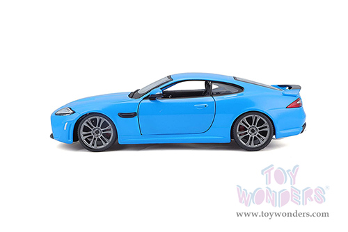 BBurago - Jaguar XKR-S Coupe (1/24 scale diecast model car, Blue) 21063BU