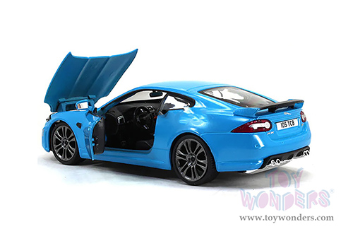 BBurago - Jaguar XKR-S Coupe (1/24 scale diecast model car, Blue) 21063BU