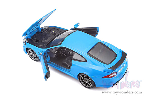 BBurago - Jaguar XKR-S Coupe (1/24 scale diecast model car, Blue) 21063BU