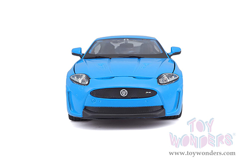 BBurago - Jaguar XKR-S Coupe (1/24 scale diecast model car, Blue) 21063BU