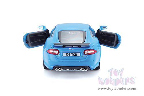 BBurago - Jaguar XKR-S Coupe (1/24 scale diecast model car, Blue) 21063BU