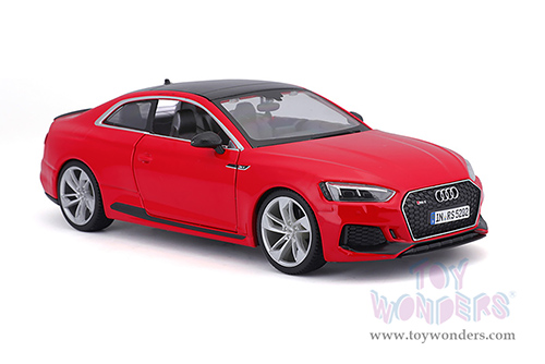 BBurago - Audi RS 5 Coupé (2019, 1/24 scale diecast model car, Red) 18-21090R