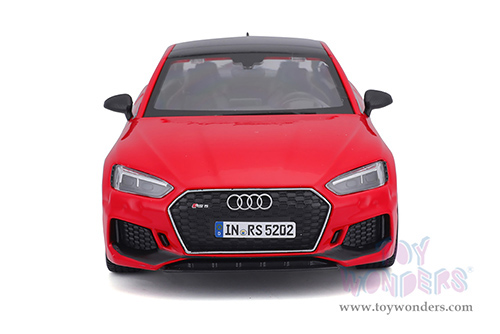 BBurago - Audi RS 5 Coupé (2019, 1/24 scale diecast model car, Red) 18-21090R