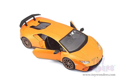 BBurago -  Lamborghini Huracán Performante (1/24 scale diecast model car, Orange) 21092OR