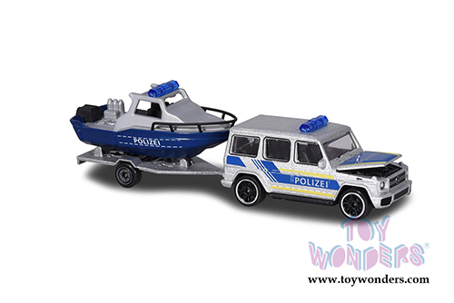 Jada Toys - Majorette Trailer Set Assortment (1/64 scale diecast model car, Asstd.) 2120520141JA