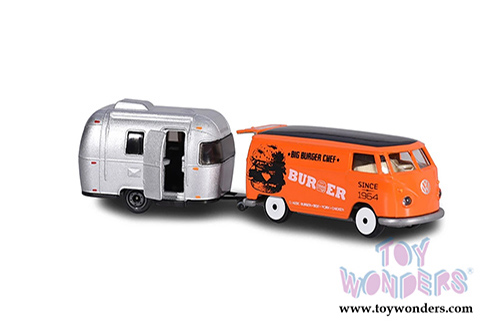 Jada Toys - Majorette Trailer Set Assortment (1/64 scale diecast model car, Asstd.) 2120520141JA